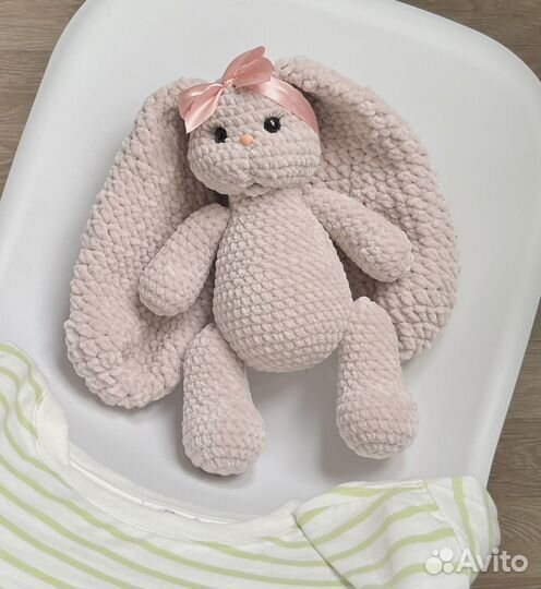 Мягкая игрушка заяц