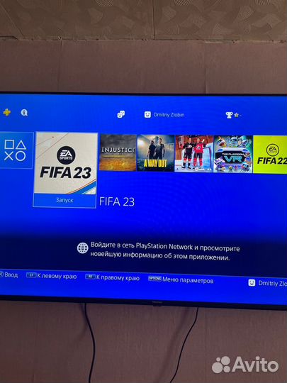 Игровая приставка ps4