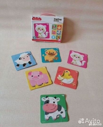 Развивающие Пазлы Половинки