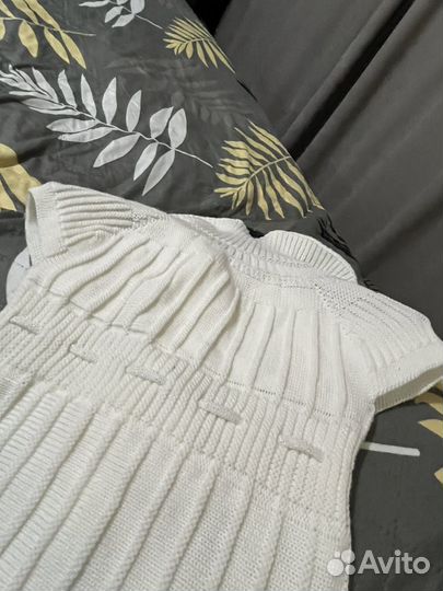 Жилетка вязаннаядля девочки