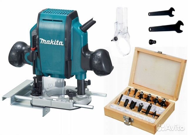 Аренда фрезера Makita с фрезами