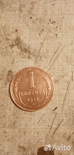 1коп 1924г