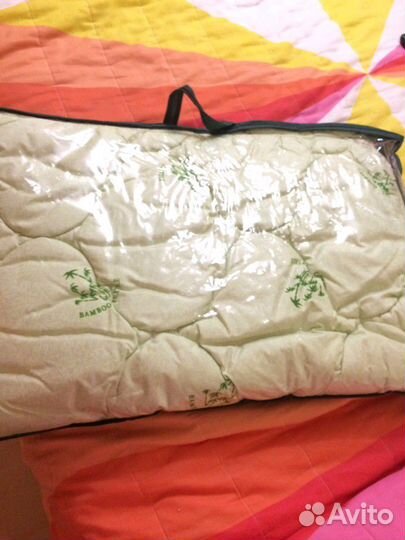 Новое Одеяло тёплое (бамбуковое) в кроватку