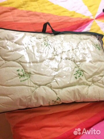 Новое Одеяло тёплое (бамбуковое) в кроватку