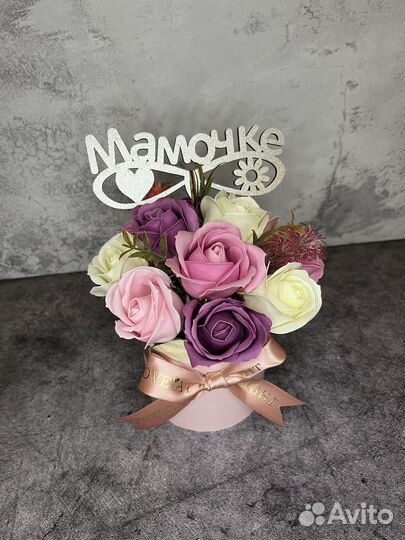 Мыльные розы букеты