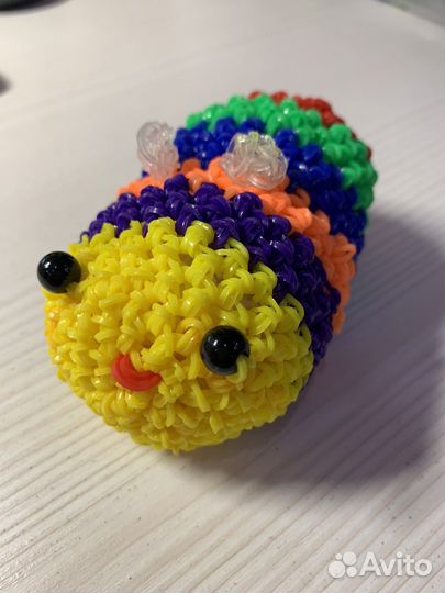 Игрушки ручной работы из резиночек для плетения