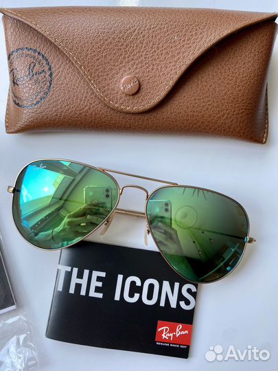 Очки ray ban aviator