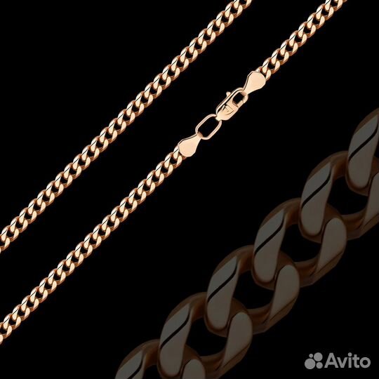 Цепь Панцирная с алмазной гранью