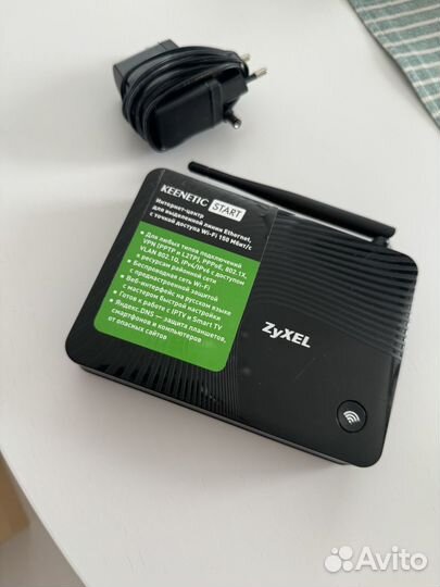 Wifi роутер zyxel keenetic start (маршрутизатор)
