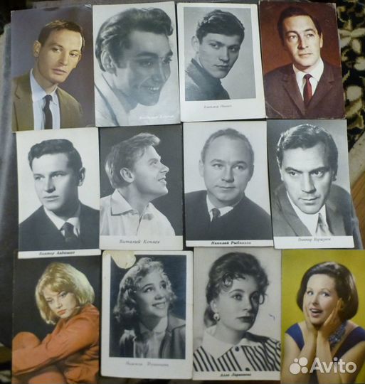 Фотографии артистов кино СССР