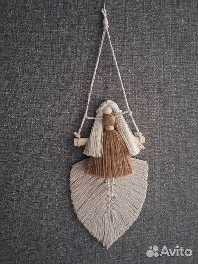 Настенное панно макраме