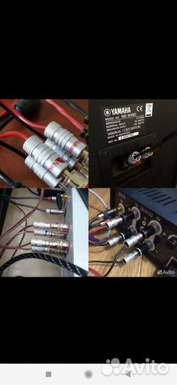 Nakamichi акустические бананы(новые) 8шт