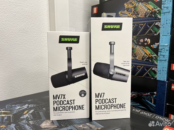 Shure MV7 USB XLR / MV7X XLR Микрофон