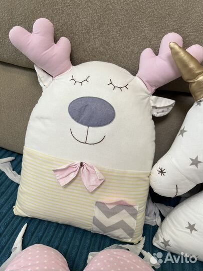 Бортики в детскую кроватку