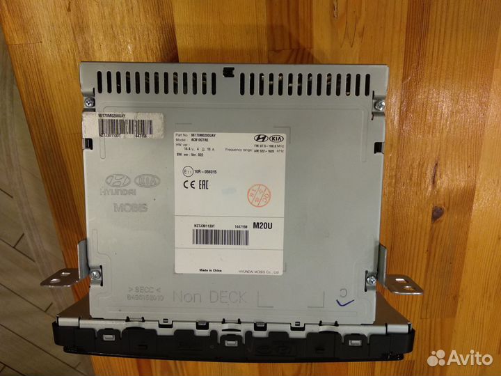 Штатная магнитола на Нyundai Сreta