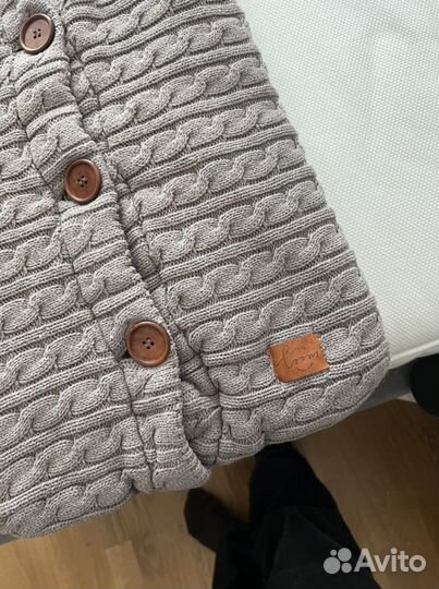 Конверт Loomknits вязаный Капучино