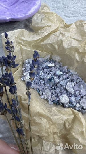 Мерцающая соль для ванны