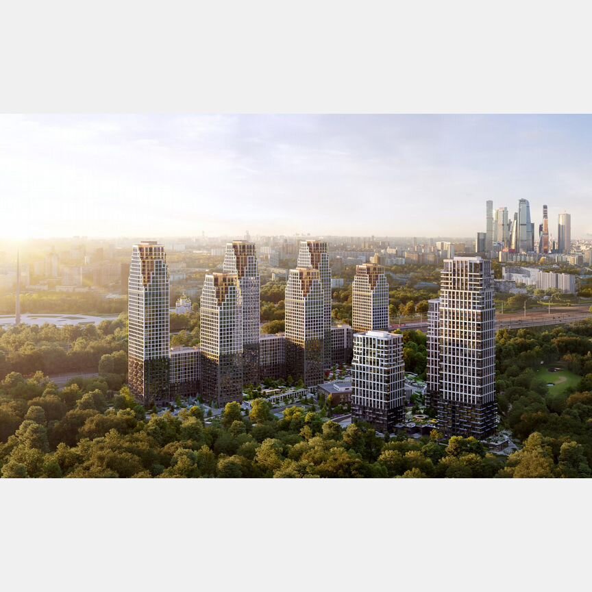 3-к. квартира, 91,1 м², 14/32 эт.