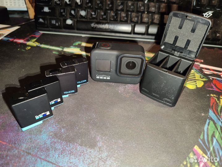 Экшн камера GoPro hero 8 black + аксессуары