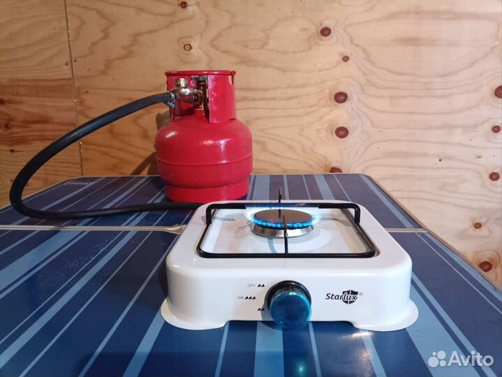 Газовый баллон с плиткой