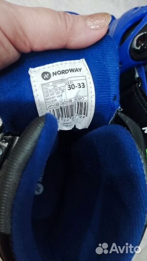 Коньки детские раздвижные 30 -33р