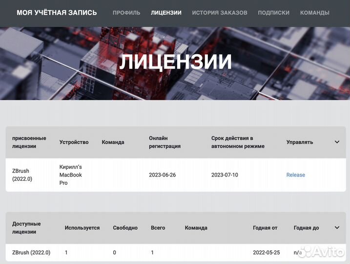 ZBrush 2022 Бессрочная лицензия Perpetual License