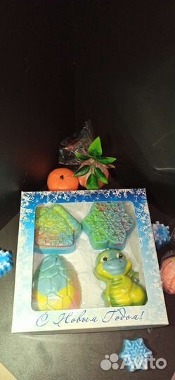 Мыло ручной работы дракон