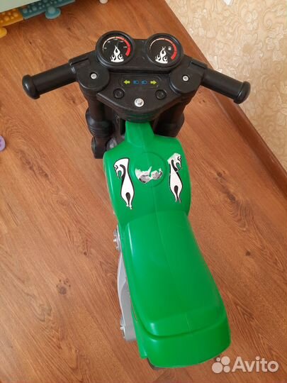 Детский мотоцикл беговел Полесье