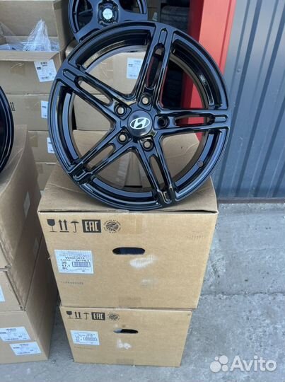 Диски Venti Hyundai Black R16 5/114.3