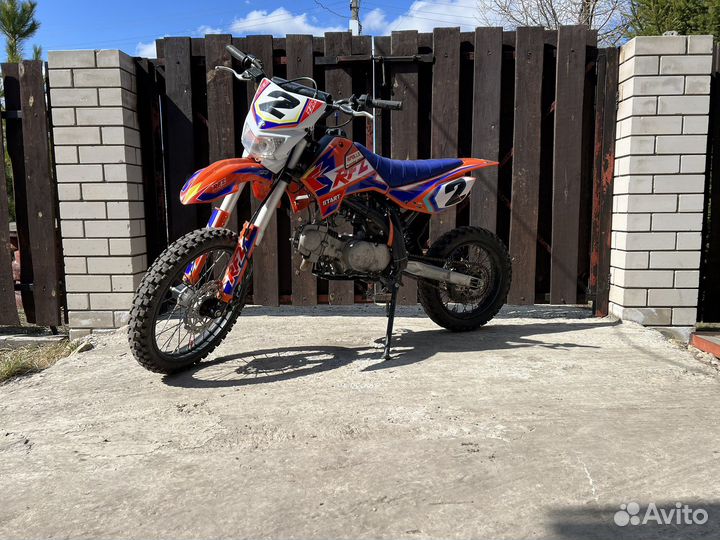 Питбайк Apollo RFZ 125 start