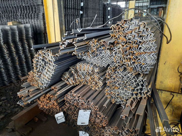 Уголок металлический 50х50х4 длина 12м Ст3