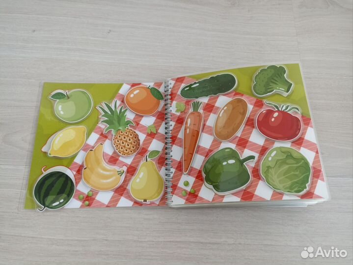 Книжка на липучках