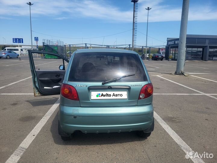 Daewoo Matiz 0.8 МТ, 2008, битый, 11 486 км