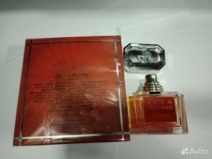 Jean Patou sira DES indes, edp 30мл