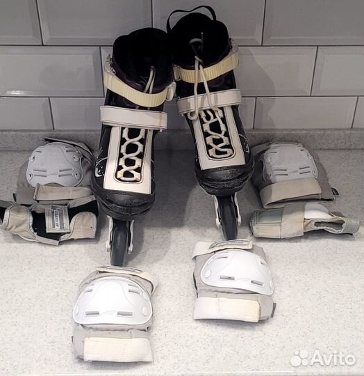 Коньки роликовые oxelo размер 38-40