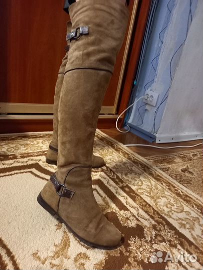 Сапоги ботфорты