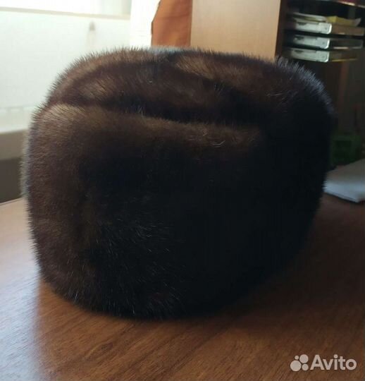 Мужская меховая норковая шапка