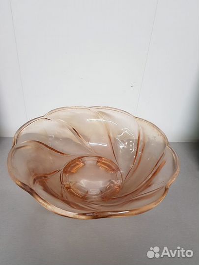 Ваза для фруктов стекло СССР