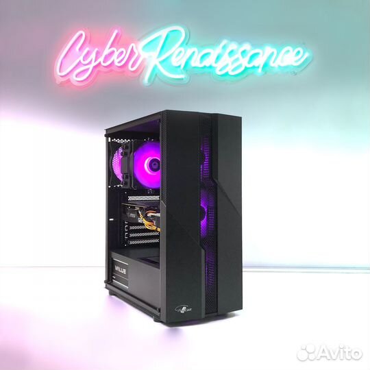 Игровой пк Ryzen 5 7600X/32Gb/RTX7600XT/M.2 1000gb/M.2 1000gb