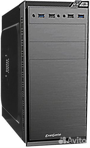 Корпус Exegate QA-412U Black