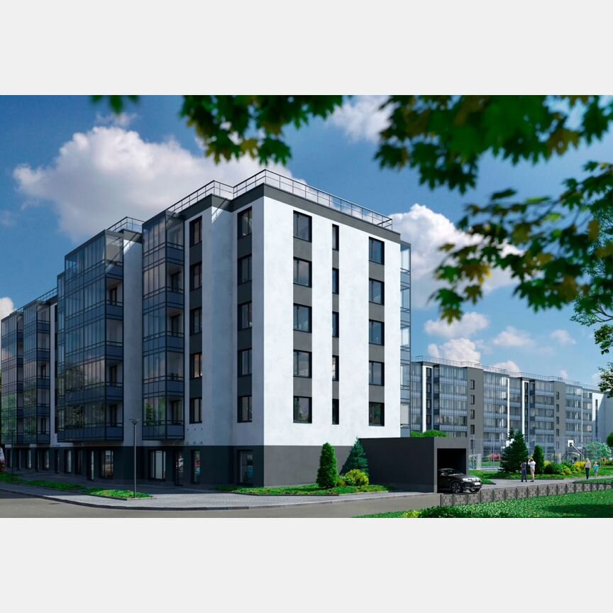1-к. квартира, 31,1 м², 4/6 эт.