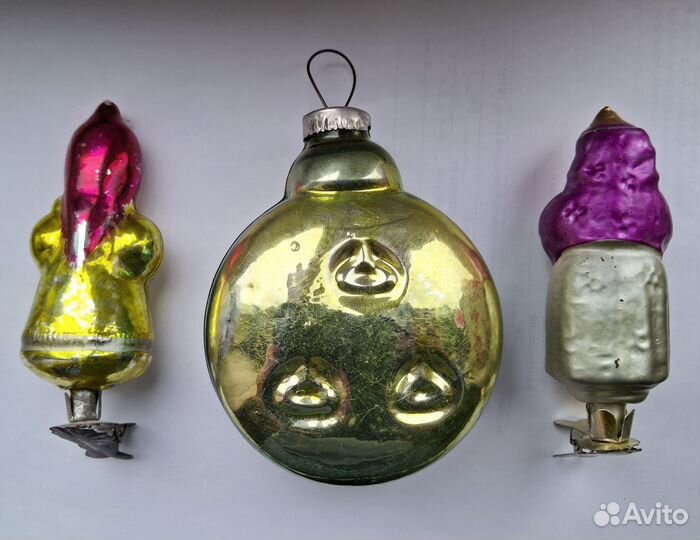 Старые ёлочные игрушки