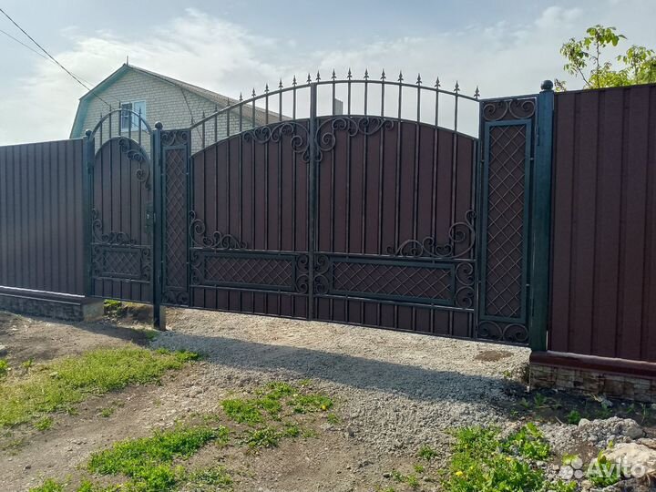 Навесы, козырьки, заборы, ворота