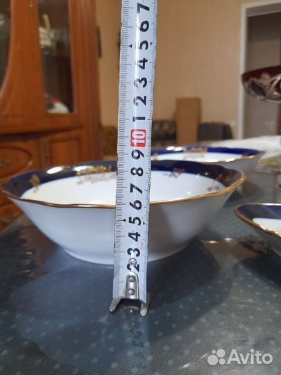 Салатники блюда селедочницы дулево кобальт