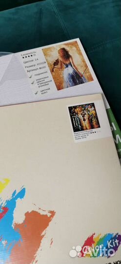 Картина по номерам в подарок холст