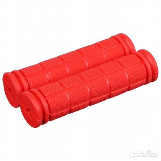 Грипсы 115 мм, цвет красный