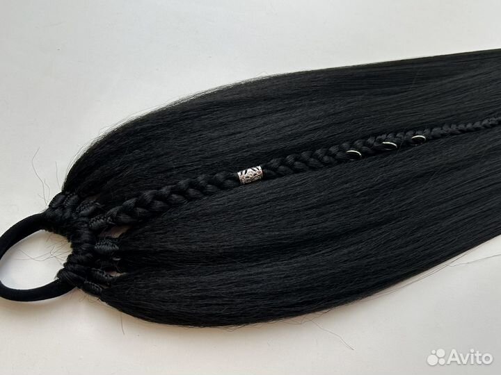 Накладной съемный хвост на резинке