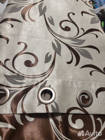 Шторы блэкаут на люверсах