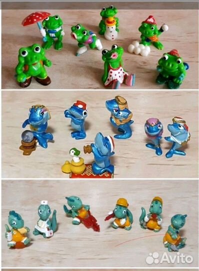 Игрушки из киндера 90х