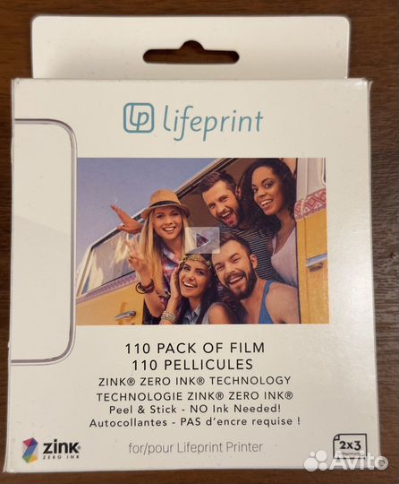 Портативный принтер LifePrint с мгновенной печатью